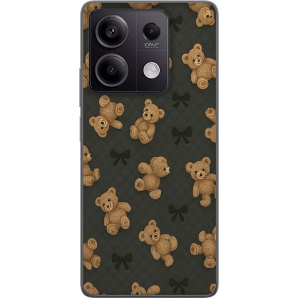 Xiaomi Redmi Note 13 Pro Gennemsigtig cover Teddy Knus