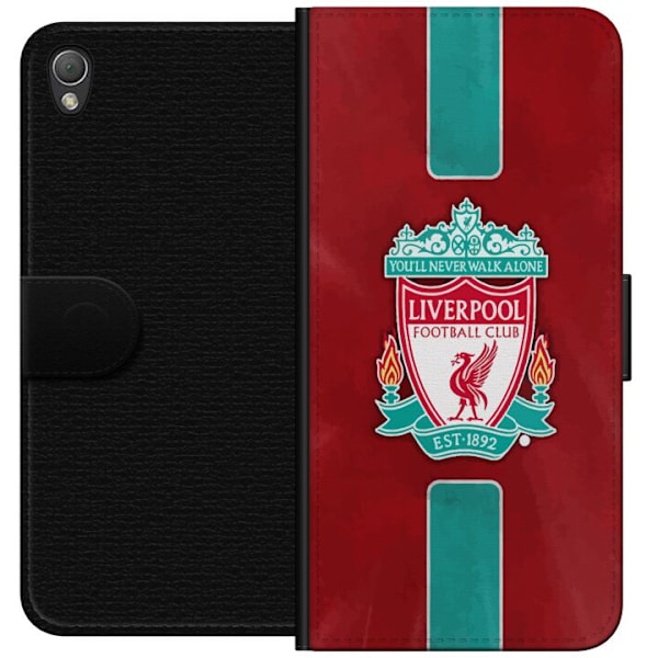 Sony Xperia Z3 Tegnebogsetui Liverpool FC - Klassisk Fodboldst