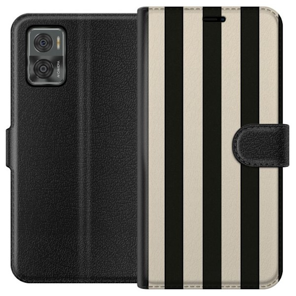 Motorola Moto E22i Tegnebogsetui Linje Flow