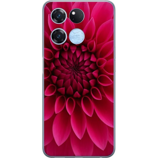 OnePlus Ace Racing Läpinäkyvä kuori Rosecore