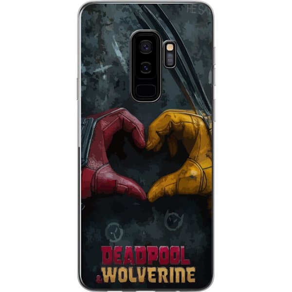 Samsung Galaxy S9+ Läpinäkyvä kuori Wolverine Deadpool