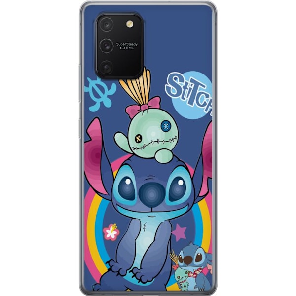 Samsung Galaxy S10 Lite Läpinäkyvä kuori Stitch ja ystävä