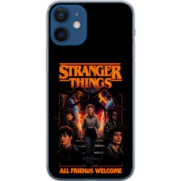 Kompatibelt Mobildeksel til Apple iPhone 12 mini Stranger Things Netflix serie sci fi mysterium