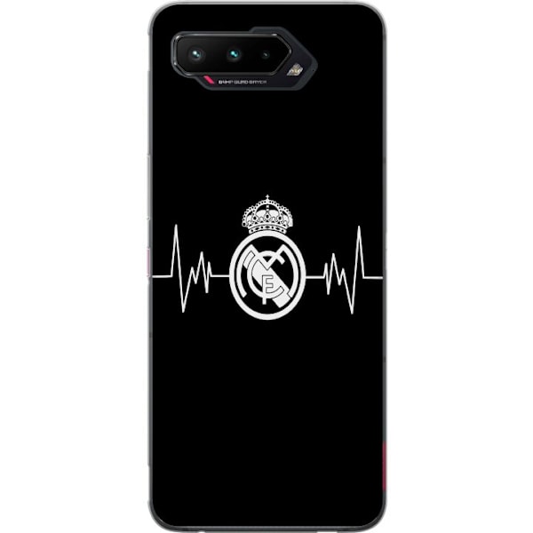 Asus ROG Phone 5 Gjennomsiktig deksel Real Madrid CF