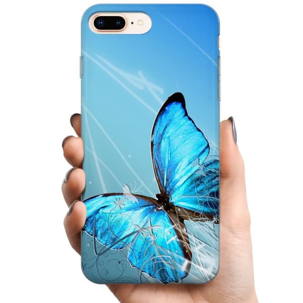 Kompatibelt Mobildeksel til Apple iPhone 8 Plus Fjærlett