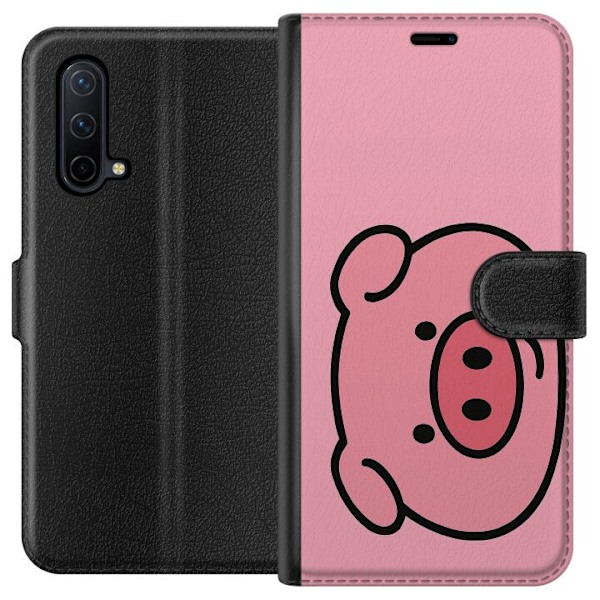 OnePlus Nord CE 5G Plånboksfodral Kawaii Piggy
