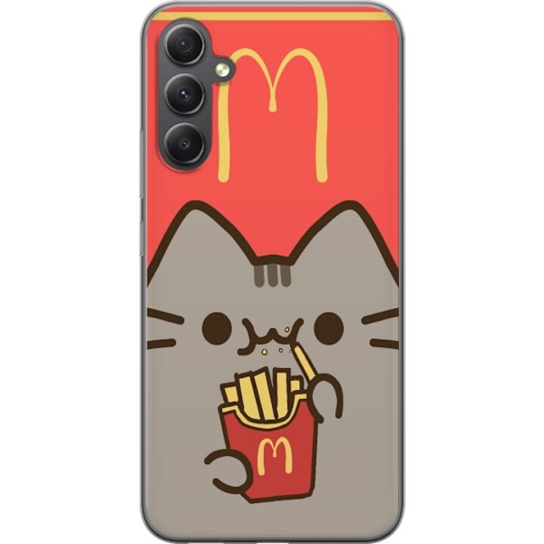 Samsung Galaxy A25 Genomskinligt Skal Mc D Kawaii