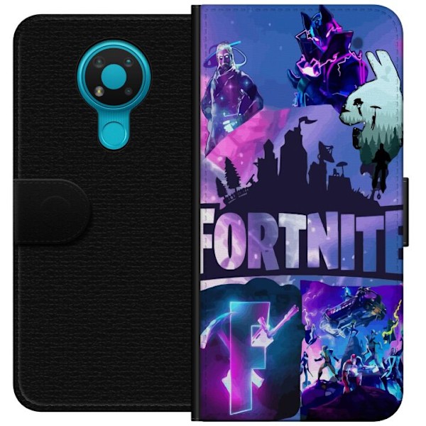 Nokia 3.4 Plånboksfodral Fortnite