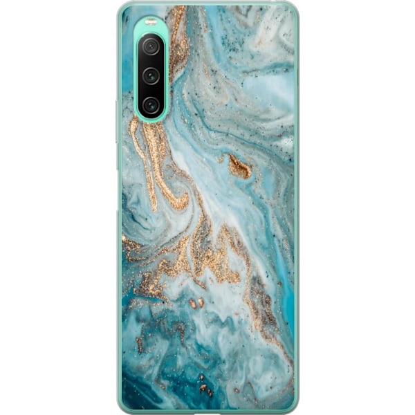 Sony Xperia 10 IV Deksel / Mobildeksel - Magisk Marmor