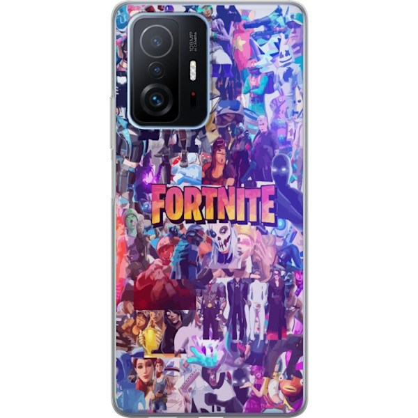 Xiaomi 11T Gjennomsiktig deksel Fortnite