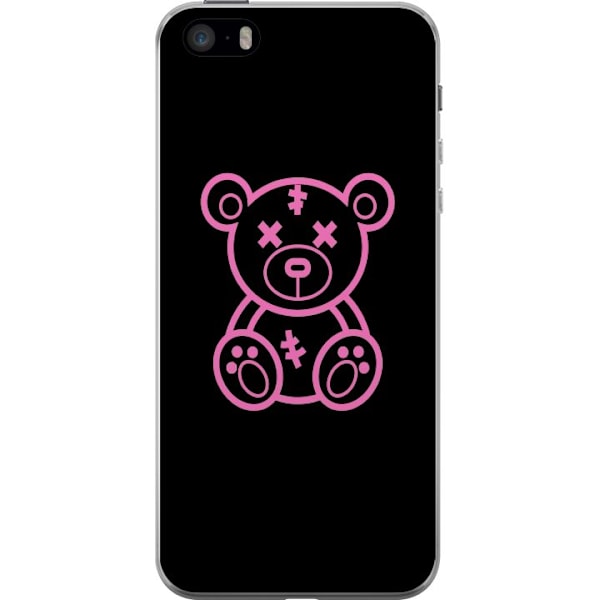 Apple iPhone 5s Läpinäkyvä kuori Teddy