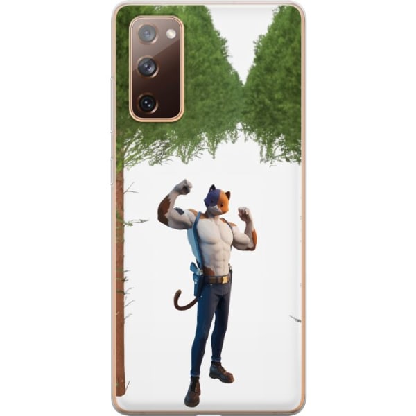 Samsung Galaxy S20 FE Gennemsigtig cover Fortnite - Meowscles
