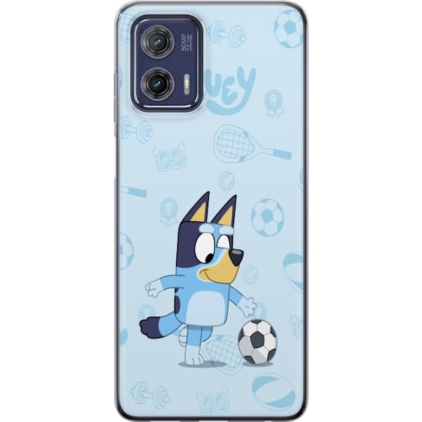 Motorola Moto G73 Läpinäkyvä kuori Bluey