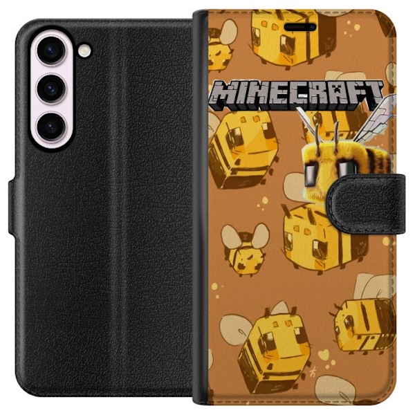 Samsung Galaxy S23+ Plånboksfodral Minecraft Bi