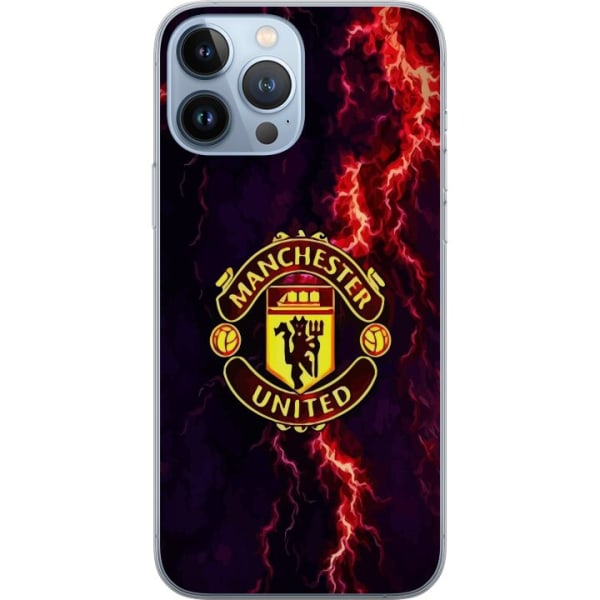 Apple iPhone 13 Pro Max Gennemsigtig cover Manchester United