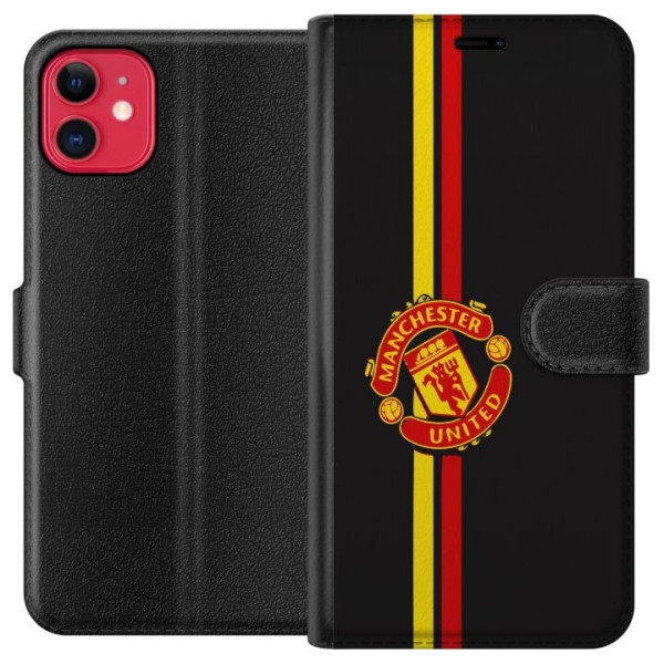 Apple iPhone 11 Plånboksfodral Manchester United F.C.