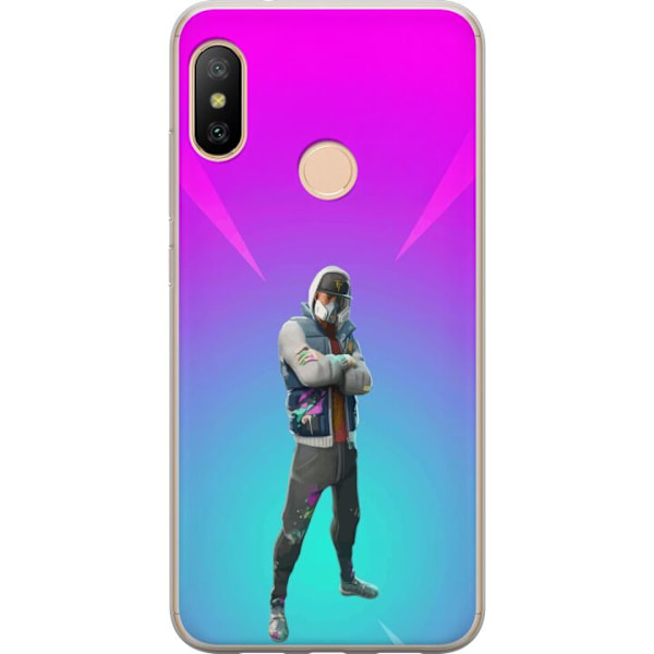 Xiaomi Redmi 6 Pro Genomskinligt Skal black knight fortnite