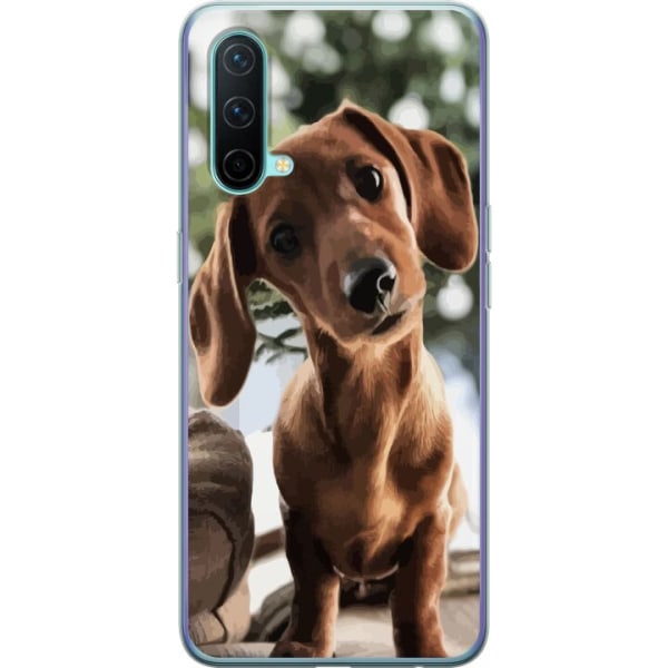 OnePlus Nord CE 5G Gennemsigtig cover Ung Hund