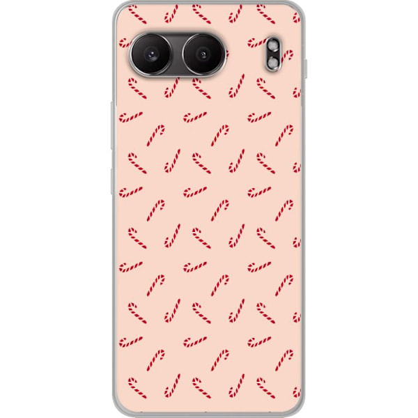 OnePlus Nord 4 Gennemsigtig cover Julegemønster