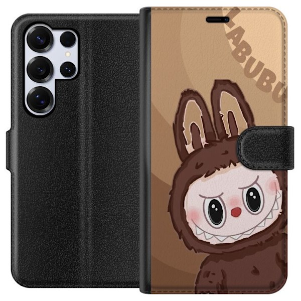 Samsung Galaxy S25 Ultra Lommeboketui Labubu Sky Kosebamse - H