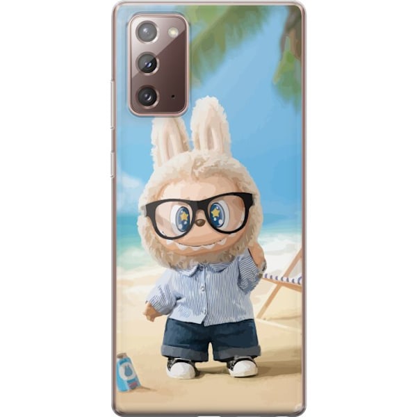 Samsung Galaxy Note20 Läpinäkyvä kuori Labubu Tummat Unelma