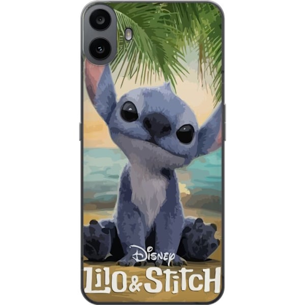 Nothing CMF Phone 1 Genomskinligt Skal Stitch Kärleksfull – Med Hjärtan & Kawaii-känsla