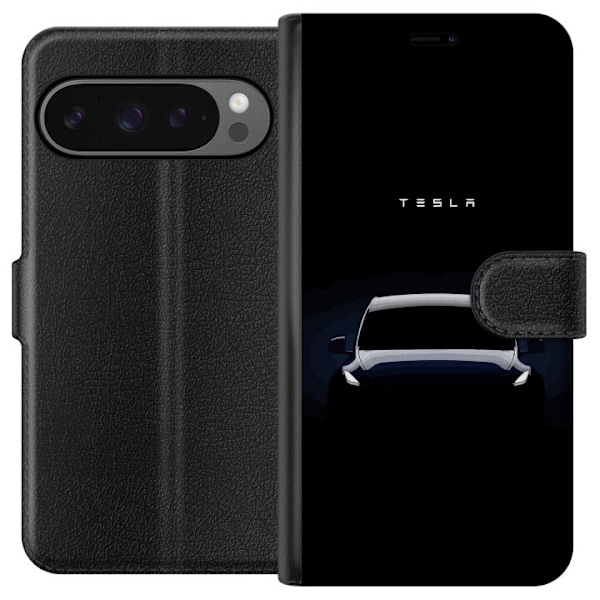 Google Pixel 9 Pro XL Lompakkokotelo Tesla