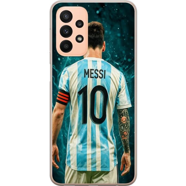 Kompatibelt Mobildeksel til Samsung Galaxy A23 Messi