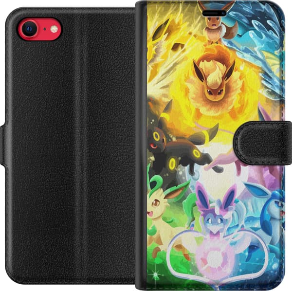 Kompatibelt Lommeboketui til Apple iPhone 8 Pokemon