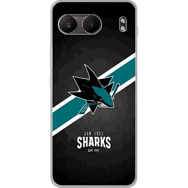 OnePlus Nord 4 Läpinäkyvä kuori San Jose Sharks (NHL)