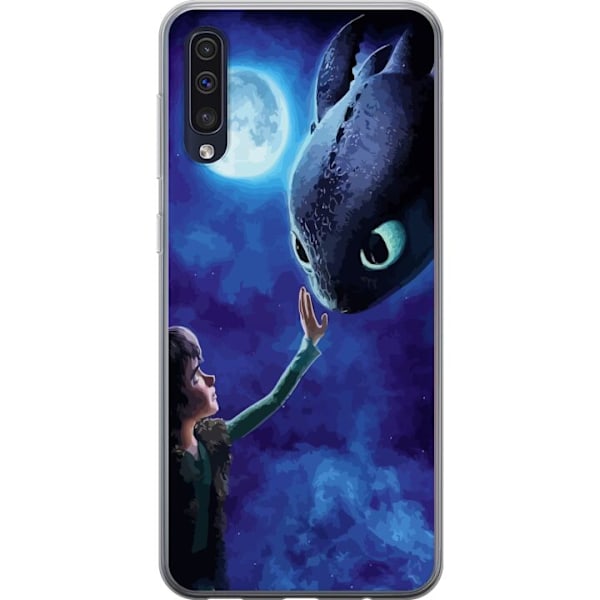 Samsung Galaxy A50 Genomskinligt Skal Draktränaren How to Train Your Dragon