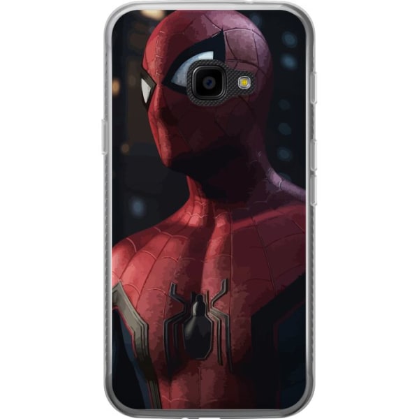 Samsung Galaxy Xcover 4 Genomskinligt Skal Spiderman
