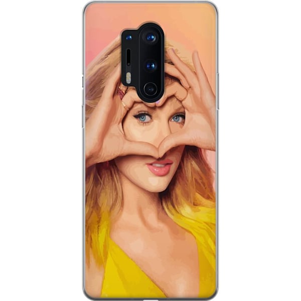 OnePlus 8 Pro Läpinäkyvä kuori Taylor Swift