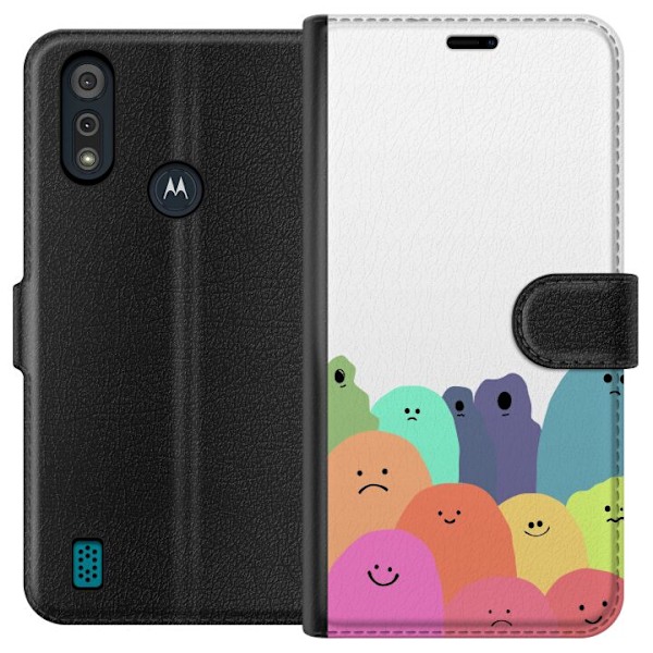 Motorola Moto E6i Lompakkokotelo Hahmot