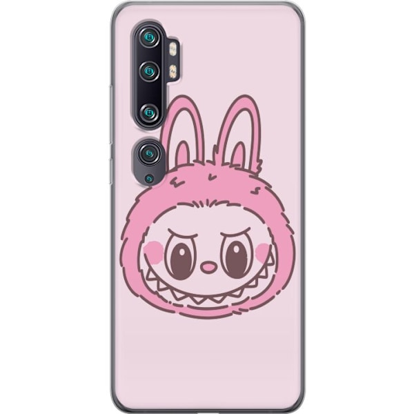 Xiaomi Mi Note 10 Läpinäkyvä kuori Labubu Eläinradan Bunny-versio