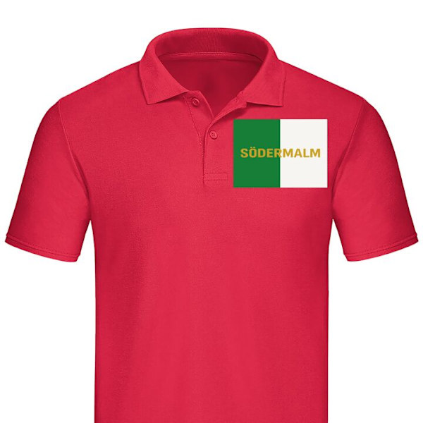 Piqué for Voksen | Elegant Piquégenser Södermalm - fotball Rød Medium