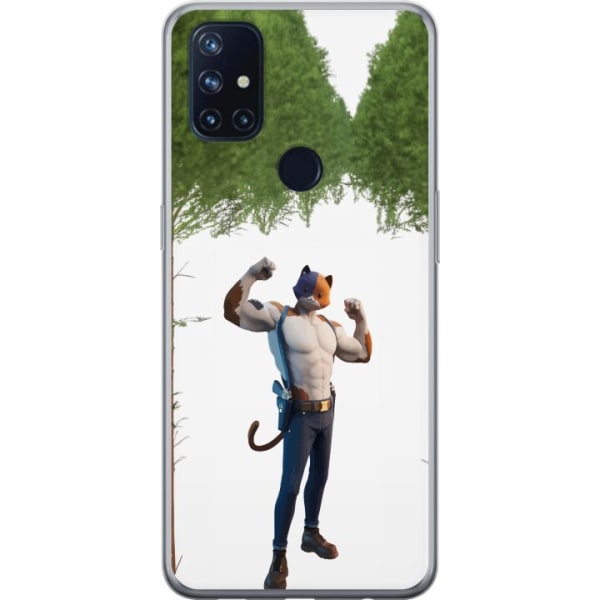 OnePlus Nord N10 5G Gennemsigtig cover Fortnite - Meowscles