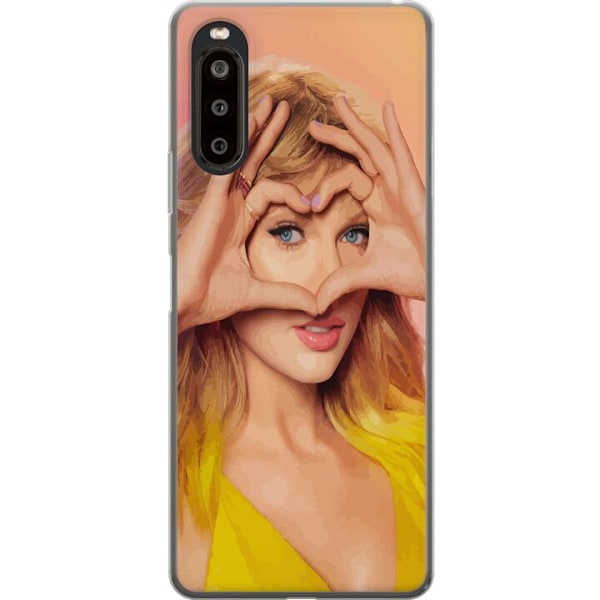 Sony Xperia 10 II Gennemsigtig cover Taylor Swift