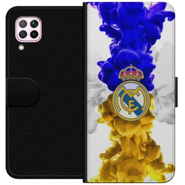 Huawei P40 lite Lompakkokotelo Real Madrid Värit