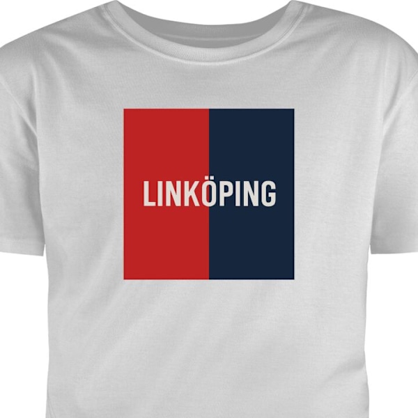 T-shirt för Vuxen | Klassisk Vuxen-T-shirt Linköping – Hoc grå XL