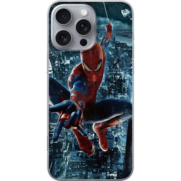 Apple iPhone 16 Pro Max Gennemsigtig cover Spiderman