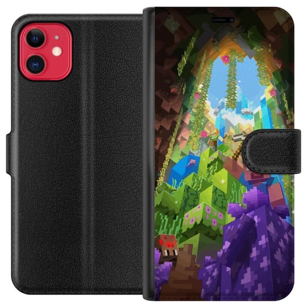 Yhteensopiva Lompakkokotelo Apple iPhone 11 Minecraft