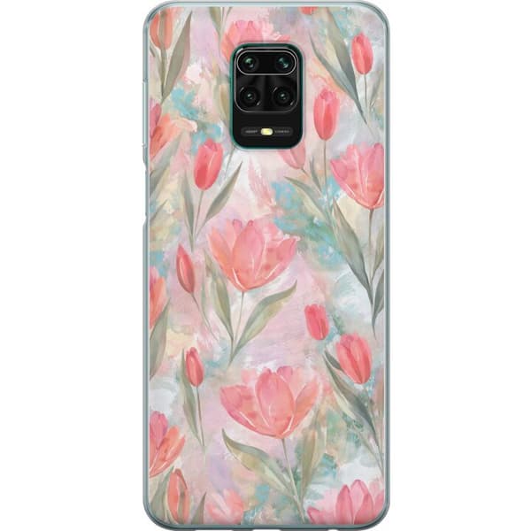 Kompatibelt Mobildeksel til Xiaomi Redmi Note 9 Pro Tulips in Bloom