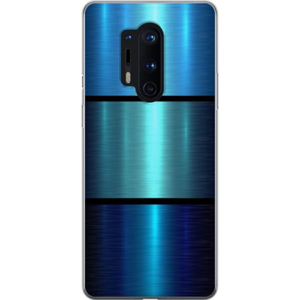 OnePlus 8 Pro Cover / Mobilcover - Blå