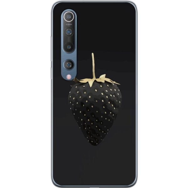 Xiaomi Mi 10 5G Gjennomsiktig deksel Luksuriøs Jordbær