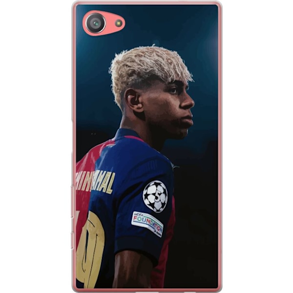 Sony Xperia Z5 Compact Gennemsigtig cover Lamine Yamal - Barcelonas Wunderkind i fokus