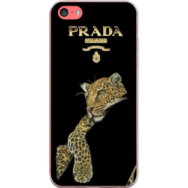 Apple iPhone 5c Gjennomsiktig deksel Prada Leopard