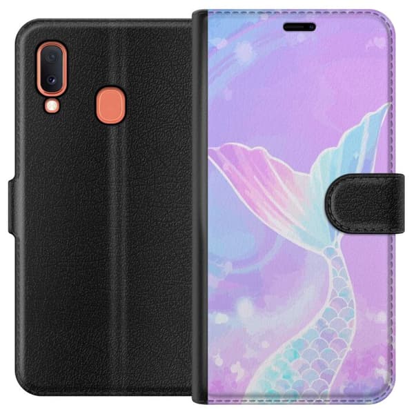 Kompatibelt Lommeboketui til Samsung Galaxy A20e Havfrue