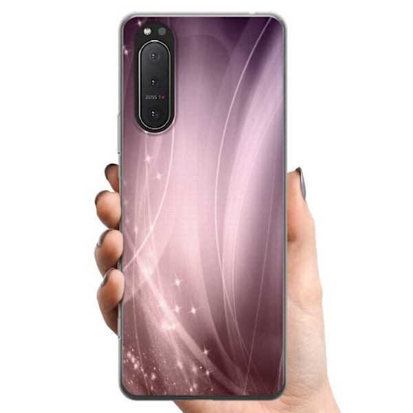 Sony Xperia 5 II TPU Matkapuhelimen kuori Vaaleanpunainen