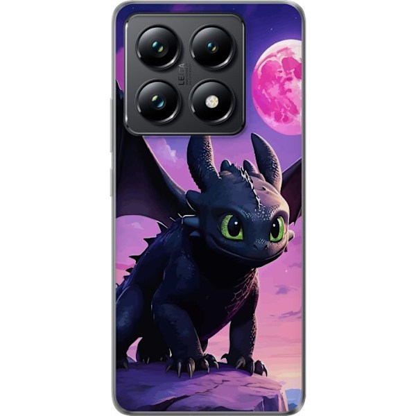 Xiaomi 14T Genomskinligt Skal How to Train Your Dragon (Draktränaren)